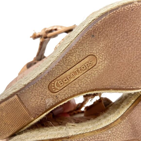 BareTraps Tracie Espadrille Braided Wedges Sz 6 - Picture 10 of 12